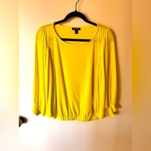 Bright Yellow Express Blouse 💛